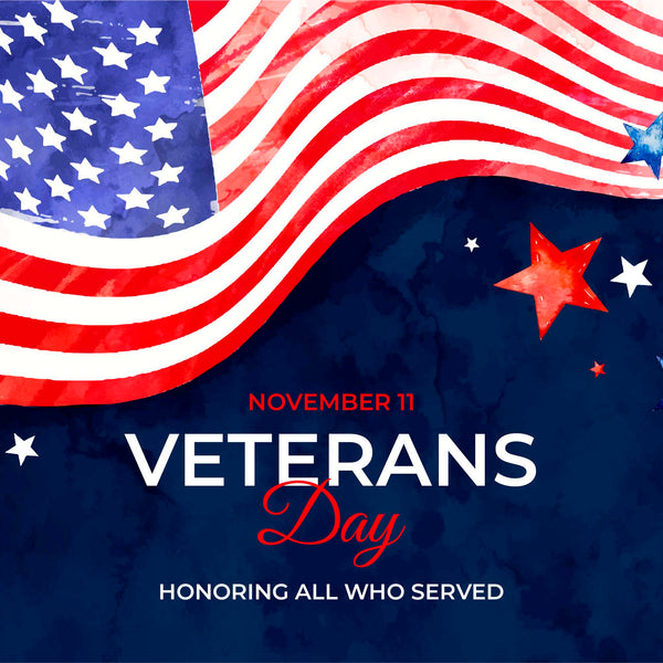 Veterans Day - thank you for serving our country