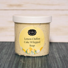 Load image into Gallery viewer, Lemon Chiffon Whipped Soap Large