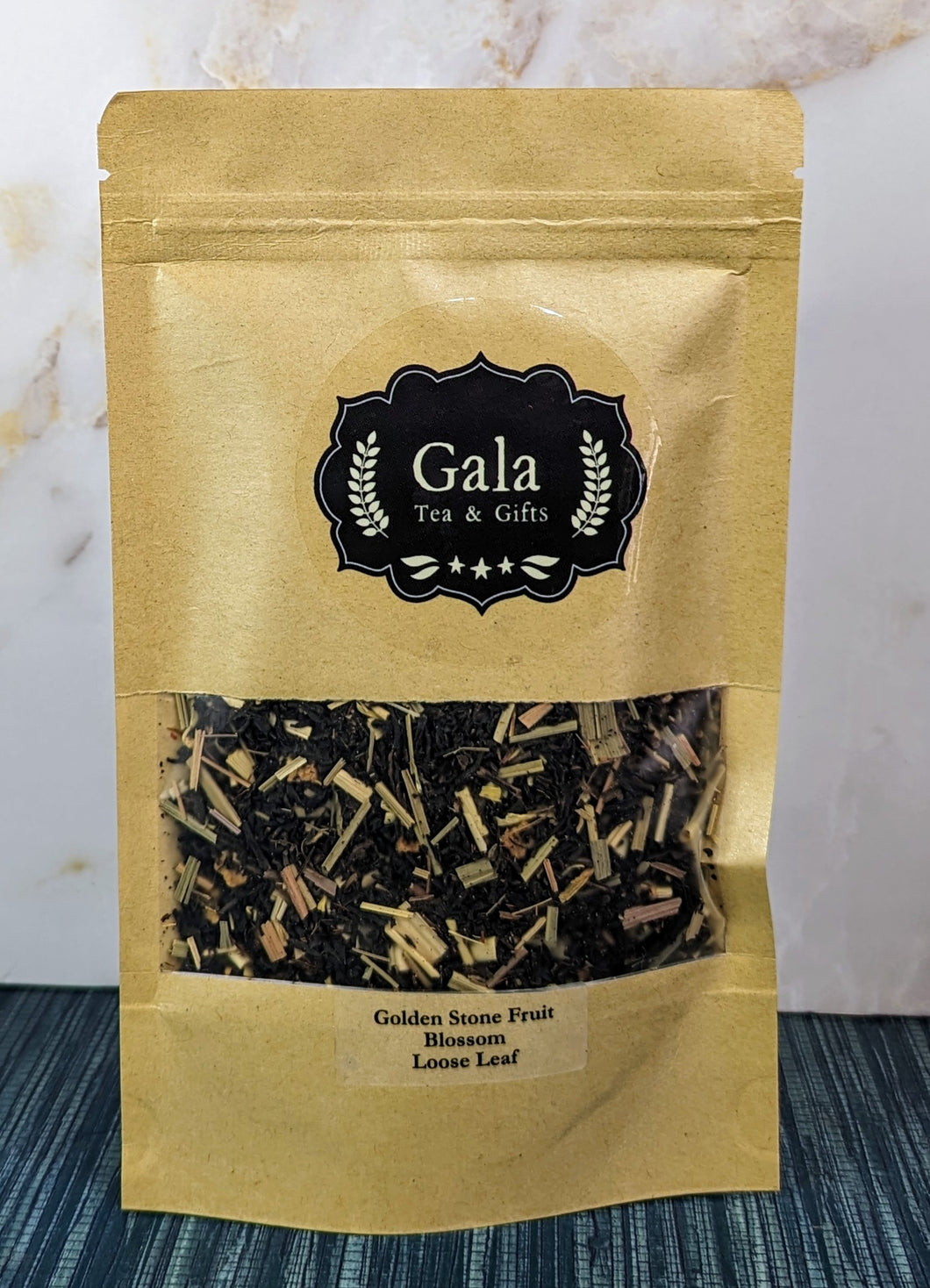 Golden Stone Fruit Blossom Loose Leaf