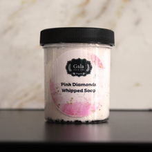 Load image into Gallery viewer, Pink Diamonds Whipped Soap