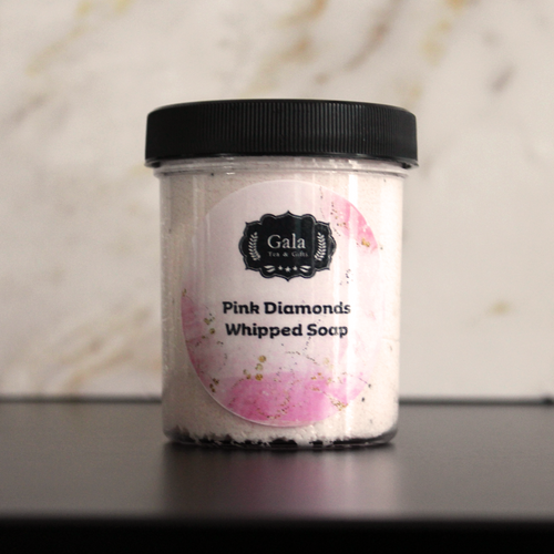 Pink Diamonds Whipped Soap