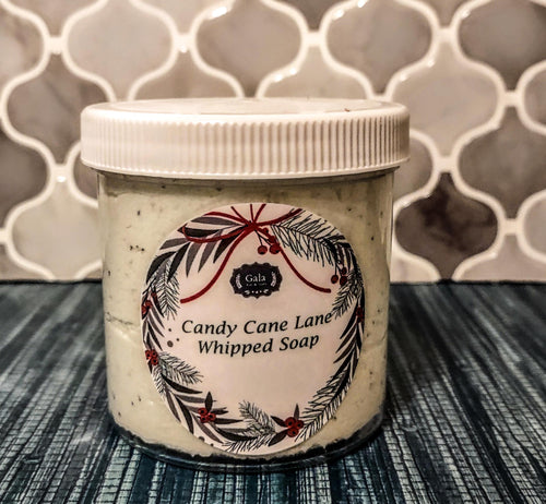 Candy Cane Lane - Whipped Soap Large