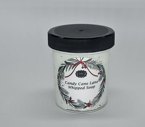 Candy Cane Lane - Whipped Soap Small