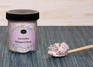 Lavender Whipped Soap - small