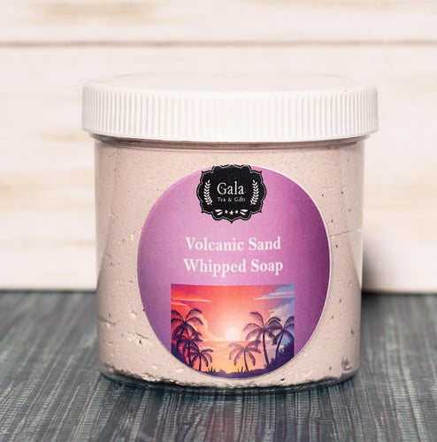 Volcanic Sand Whipped Soap Large