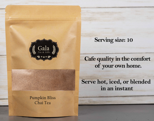 Pumpkin Bliss Chai - Gala (10 Servings) 15 oz.
