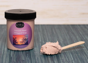 Volcanic Sand Whipped Soap Small